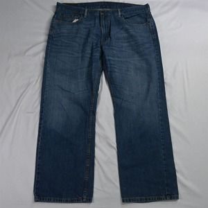 Levis 40 x 30 559 Relaxed Straight‎ Medium Wash Denim Jeans